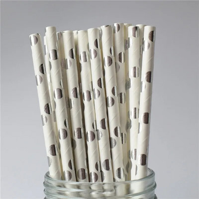 25 τμχ Χριστουγεννιάτικα χάρτινα καλαμάκια Snowflake Drinking Straw Merry Christmas Decorations Home Χριστουγεννιάτικα Πρωτοχρονιάτικα πάρτι Προμήθειες