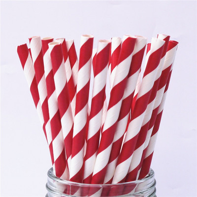 25 τμχ Χριστουγεννιάτικα χάρτινα καλαμάκια Snowflake Drinking Straw Merry Christmas Decorations Home Χριστουγεννιάτικα Πρωτοχρονιάτικα πάρτι Προμήθειες