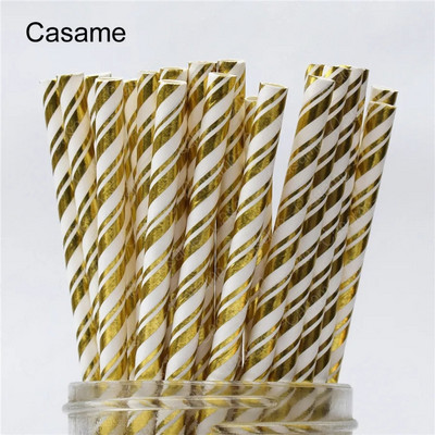 25 τμχ Χριστουγεννιάτικα χάρτινα καλαμάκια Snowflake Drinking Straw Merry Christmas Decorations Home Χριστουγεννιάτικα Πρωτοχρονιάτικα πάρτι Προμήθειες