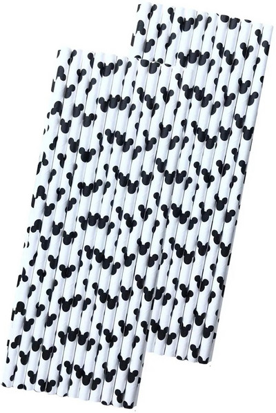 25 τμχ Χριστουγεννιάτικα χάρτινα καλαμάκια Snowflake Drinking Straw Merry Christmas Decorations Home Χριστουγεννιάτικα Πρωτοχρονιάτικα πάρτι Προμήθειες