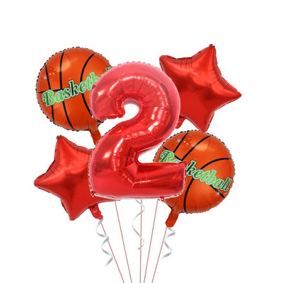 Krepšinio gimtadienio šventės dekoravimas Sportinis popierinis puodelis Lėkštės Servetėlės Dekoras Stalo reikmenys Fonas Vakarėlio reikmenys Žaislai berniukams Dovana