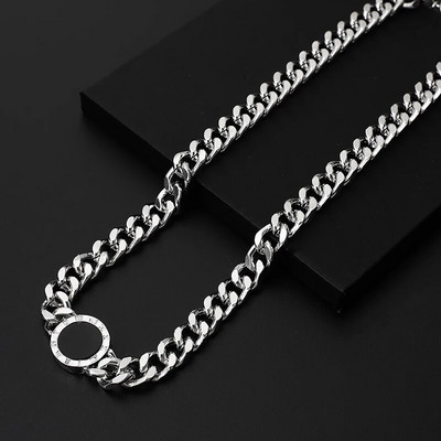 XIYANIKE 316L από ανοξείδωτο ατσάλι Νέο σμάλτο με ρωμαϊκούς αριθμούς Βραχιόλι μόδας σετ κοσμημάτων για γυναίκες Trend Δώρο Χονδρική