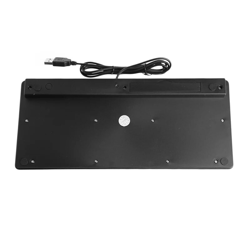 Mini Slim Multimedia Ενσύρματο εξωτερικό πληκτρολόγιο USB για φορητό υπολογιστή φορητού υπολογιστή