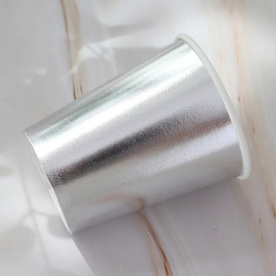 Διακοσμήσεις γενεθλίων σε ροζ χρυσό Σετ σερβίτσιο μιας χρήσης Χάρτινο κύπελλο Διακοσμήσεις για πάρτι γενεθλίων γάμου ενηλίκων Παιδικό Babyshower Girl