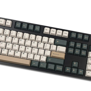 144 Keys GMK British Racing Green Keycaps Cherry Profile PBT Dye Sublimation Mechanical Keyboard Keyboard for MX Switch