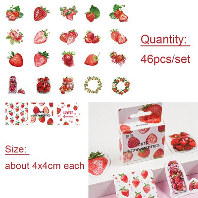 1σετ Επιτραπέζιο σκεύος μίας χρήσης Φράουλα με Χαρτί Πύργος Φράουλα Μπαλόνι για Παιδιά Καλοκαιρινά Φρούτα Διακόσμηση πάρτι γενεθλίων