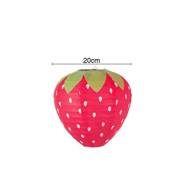 1σετ Επιτραπέζιο σκεύος μίας χρήσης Φράουλα με Χαρτί Πύργος Φράουλα Μπαλόνι για Παιδιά Καλοκαιρινά Φρούτα Διακόσμηση πάρτι γενεθλίων