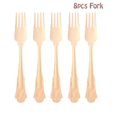 Σετ επιτραπέζια σκεύη μίας χρήσης με θέμα το πάρτι Pure Kraft Χάρτινα πιάτα Φλιτζάνια Ψάθινα χαρτοπετσέτες Γαμήλια αποκριάτικα επιτραπέζια σκεύη