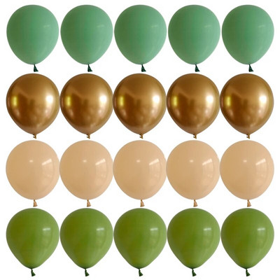 Sage Green Σετ σερβίτσιο μιας χρήσης Χάρτινα πιάτα Χαρτοπετσέτες Ζούγκλα Σαφάρι Διακόσμηση πάρτι γενεθλίων Παιδικό ντους για μωρά προμήθειες γάμου