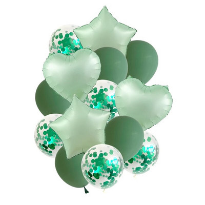 Sage Green Σετ σερβίτσιο μιας χρήσης Χάρτινα πιάτα Χαρτοπετσέτες Ζούγκλα Σαφάρι Διακόσμηση πάρτι γενεθλίων Παιδικό ντους για μωρά προμήθειες γάμου