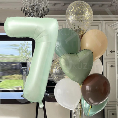 Sage Green Σετ σερβίτσιο μιας χρήσης Χάρτινα πιάτα Χαρτοπετσέτες Ζούγκλα Σαφάρι Διακόσμηση πάρτι γενεθλίων Παιδικό ντους για μωρά προμήθειες γάμου