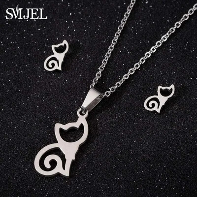 Κολιέ από ανοξείδωτο ατσάλι Tree of Life για γυναίκες Bohemian Women Ανδρικό Σχήμα Celtic Lover Tree σκουλαρίκια Σετ κοσμημάτων σε χρυσό χρώμα