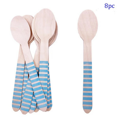 Χάρτινα πιάτα μιας χρήσης Sea Animals Blue Narwhal Under The Sea Party Dessert Χαρτί πιάτο σερβίτσιο Χρόνια πολλά Προμήθειες για πάρτι