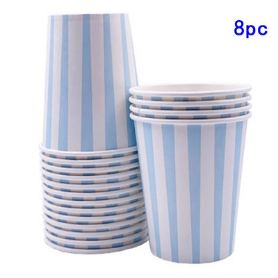 Χάρτινα πιάτα μιας χρήσης Sea Animals Blue Narwhal Under The Sea Party Dessert Χαρτί πιάτο σερβίτσιο Χρόνια πολλά Προμήθειες για πάρτι