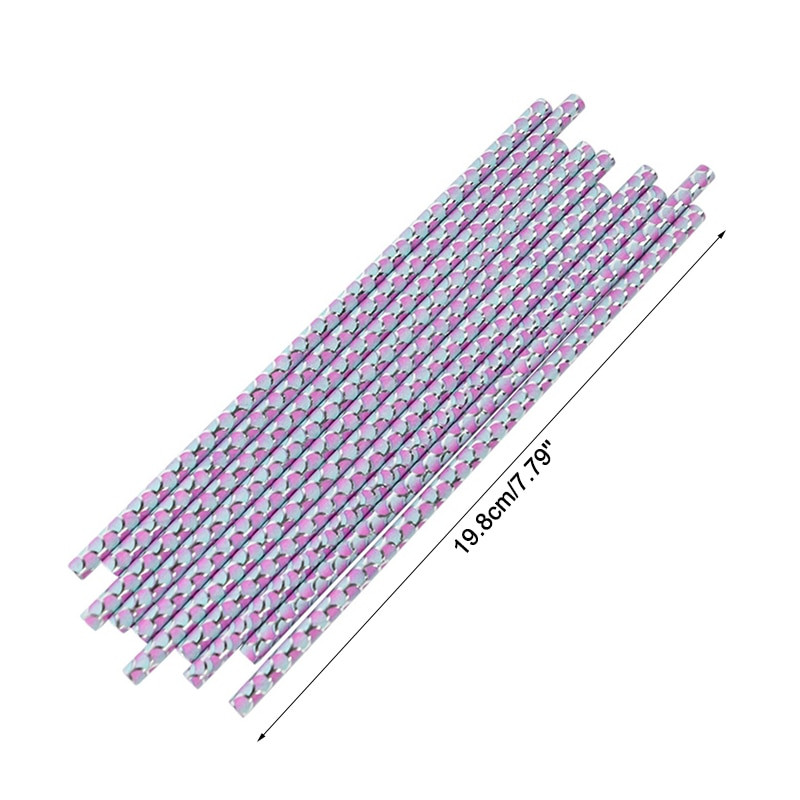 25 τμχ Γοργόνα χάρτινα καλαμάκια πόσιμου άχυρου μιας χρήσης Παιδικές μπομπονιέρες για πάρτι γενεθλίων γοργόνας κάτω από τη θάλασσα Προμήθειες για πάρτι