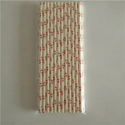 Φρούτα ανανά φράουλα καρπούζι λεμόνι χάρτινα καλαμάκια για διακοσμητικά πάρτι γενεθλίων Γάμου Δημιουργικά καλαμάκια