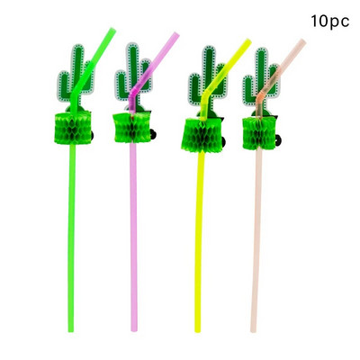 Αστείο Πιάτο Μίας Χρήσης Κάκτου Τροπικό Πιάτο Χάρτινο Πιάτο Φύλλο Μεξικού Κάκτου Πάρτι Γενεθλίων Χαβάης Λουάου Πάρτι Αλπακά