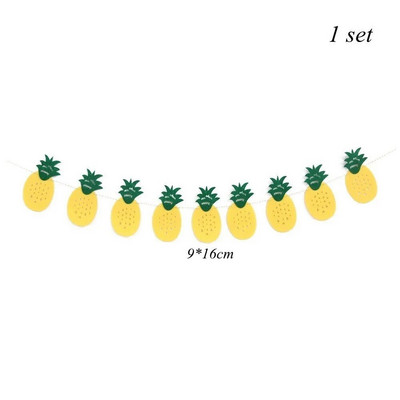 1 Σετ Φρούτα Επιτραπέζια σκεύη μιας χρήσης Χάρτινα Πιάτα Φρούτων Φλιτζάνια για Παιδιά Καλοκαιρινό Πάρτι Πισίνας Προμήθειες διακόσμησης γάμου