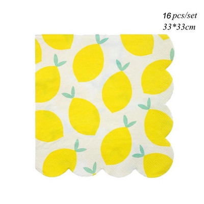 1 Σετ Φρούτα Επιτραπέζια σκεύη μιας χρήσης Χάρτινα Πιάτα Φρούτων Φλιτζάνια για Παιδιά Καλοκαιρινό Πάρτι Πισίνας Προμήθειες διακόσμησης γάμου