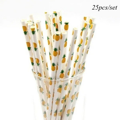 1 Σετ Φρούτα Επιτραπέζια σκεύη μιας χρήσης Χάρτινα Πιάτα Φρούτων Φλιτζάνια για Παιδιά Καλοκαιρινό Πάρτι Πισίνας Προμήθειες διακόσμησης γάμου