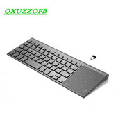 Πληκτρολόγιο με Touchpad και Numpad 2.4G Ασύρματο για IOS Android Box MAC Windows7/8/910 Φορητός υπολογιστής Smart TV IPTV