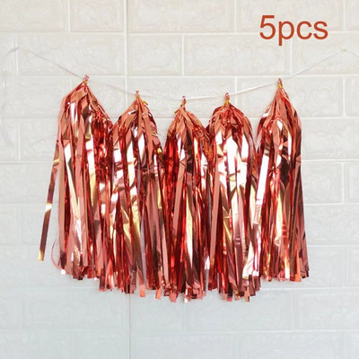 8Guests Rose Gold 30-aastane ühekordselt kasutatavate lauanõude komplekt 30-aastase lauakattega pabertaldrikud 30 naise 30. sünnipäeva peokaunistus