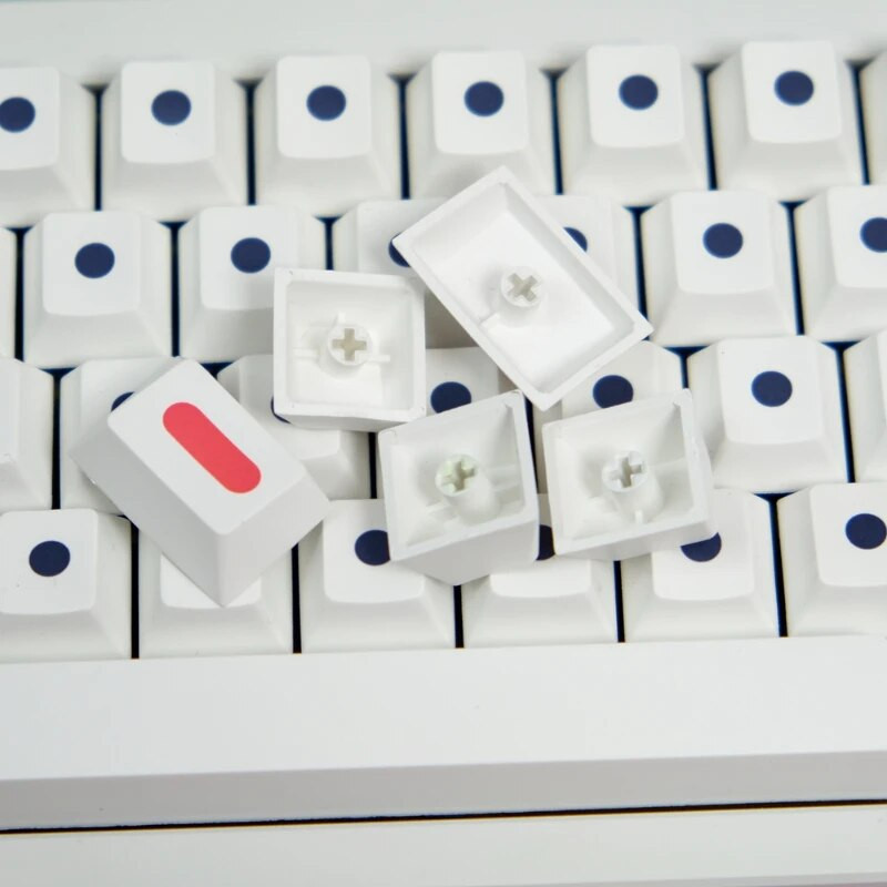GMK 129Keys Dots Keycaps PBT Dye Sublimation Cherry Profile Key για MX Switch Mechanical Gaming Mechanical Keyboard