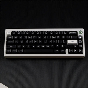 160 клавиша SA профил GMK Keycap WOB Черен бял Double Shot PBT клавишни капачки за механична клавиатура ISO Enter 7U Интервал GMK67 K500