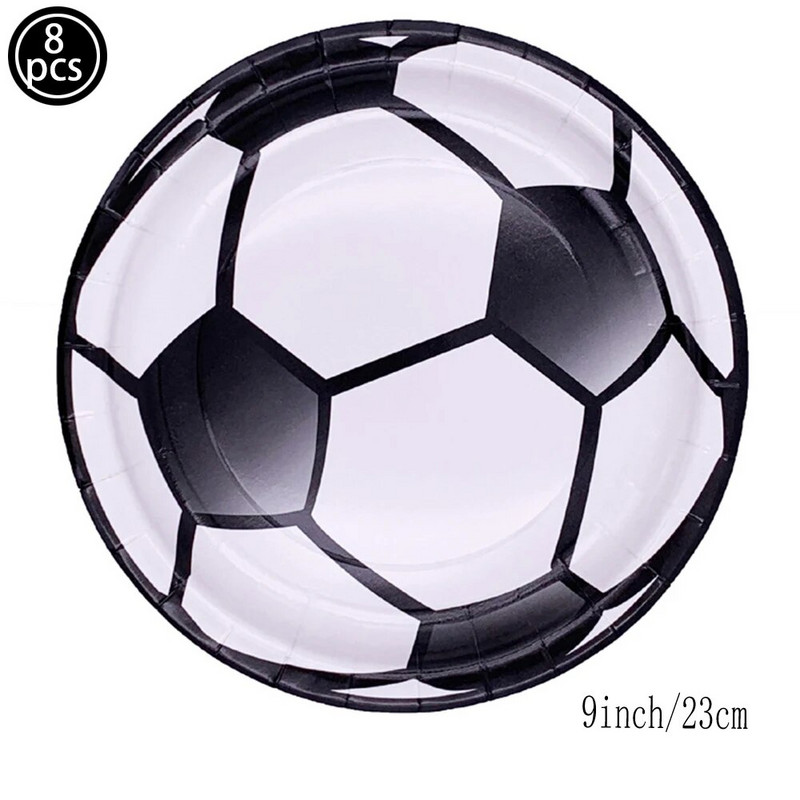 8vnt Futbolo popieriniai puodeliai Futbolo vakarėlio popieriniai puodeliai Vienkartiniai popieriniai puodeliai Sporto teminiai berniukų futbolo gimtadienio papuošimai