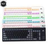 Φορητό αθόρυβο πτυσσόμενο πληκτρολόγιο σιλικόνης 103 πλήκτρων USB Ενσύρματο εύκαμπτο μαλακό αδιάβροχο πληκτρολόγιο Silica Gel για φορητό υπολογιστή