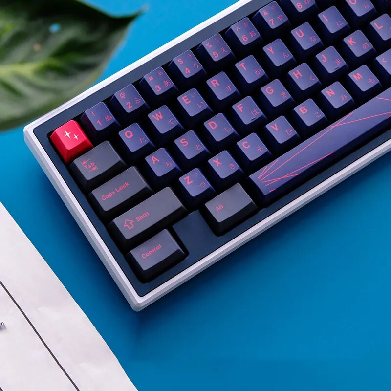 129 klahvi GMK Alter Keycaps Cherry profiil PBT klahvikorgid Värvi sublimatsioon Jaapani mehaaniline klaviatuuri klahvistik MX Switchile