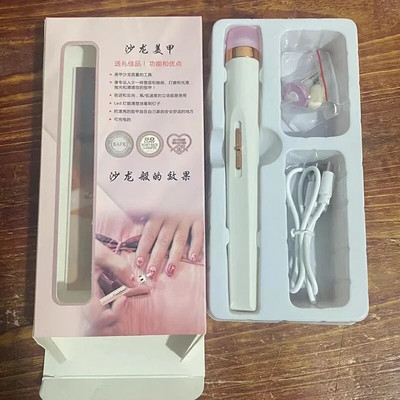 Ηλεκτρικό σετ νυχιών Σετ μανικιούρ 5 σε 1 Ηλεκτρικό μηχάνημα μανικιούρ Μύλος τρυπανιών νυχιών για κιτ περιποίησης μανικιούρ Πολωνικά αφαίρεσης