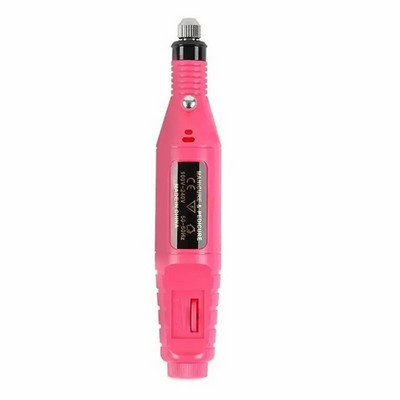 Fushia Pink USB elektriliste küünepuuride komplekt Eemaldage lakk maniküür pediküür 6 tk küüneviili lihvimisribad masin küünte kunsti pliiats