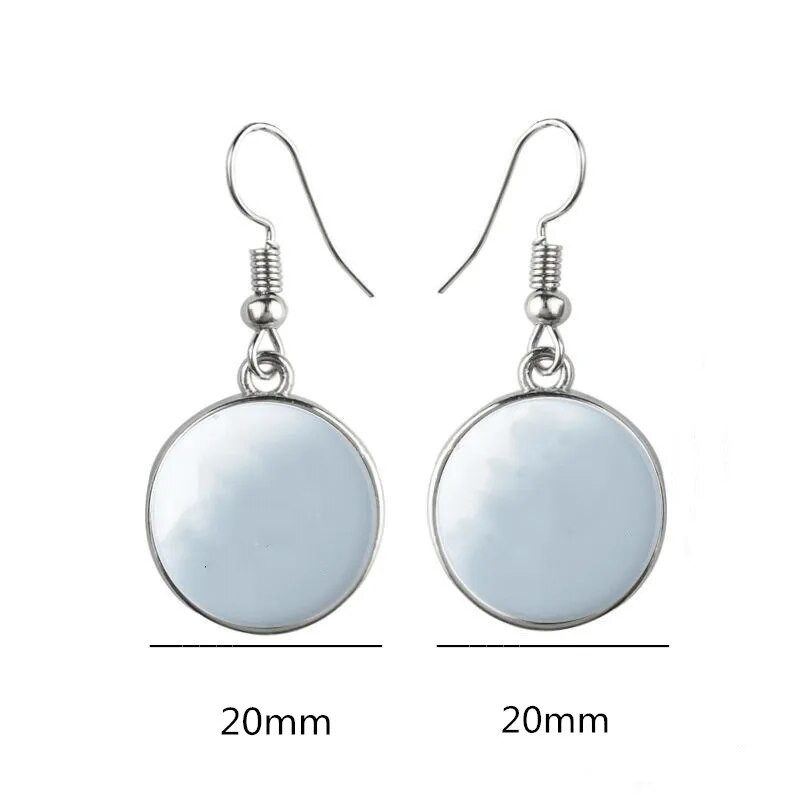 4 τμχ/Σετ Χειροποίητο Γυάλινο Κρεμαστό Κρεμαστό Έφηβος Λύκος Εφηβικός Λύκος Σύμβολο μπλε Τρισκελέ Triskelion Allison Argent Κολιέ Βραχιόλια Σκουλαρίκια