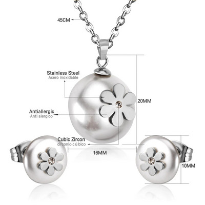 LUXUKISSKIDS Mood Kollane Daisy Luksuslikud ehtekomplektid Korea elegantsed šikkad roostevabast terasest kaelakeed kõrvarõngad naistele kingitused