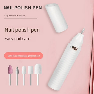 Επαγγελματικό σετ μανικιούρ πεντικιούρ Ηλεκτρικό σετ λίμας νυχιών, Εργαλείο περιποίησης ποδιών χεριών για λείανση νυχιών Εργαλεία περιποίησης βερνικιού για περιποίηση νυχιών