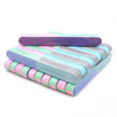 7 Sides Nail Buffer Files Professional Polisher for Nail Art Manicure Polishing Block Buffing Accessories Cream Tools