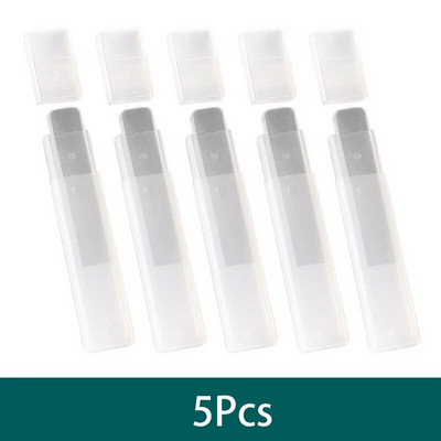 1/3/5Pcs Λίμες νυχιών Nano Glass Polishing Manicure Art Tool Professional Nail Art Tools Buffing Transparent sanding Drop Shipping