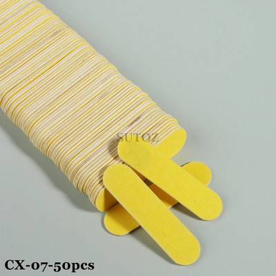 50/100 kom Dvostrane mini turpije za nokte Masivno uklanjanje gel laka Profesionalni pufer za nokte Manikura brušenje alati za poliranje NTCX