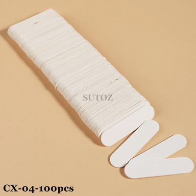 50/100 kom Dvostrane mini turpije za nokte Masivno uklanjanje gel laka Profesionalni pufer za nokte Manikura brušenje alati za poliranje NTCX