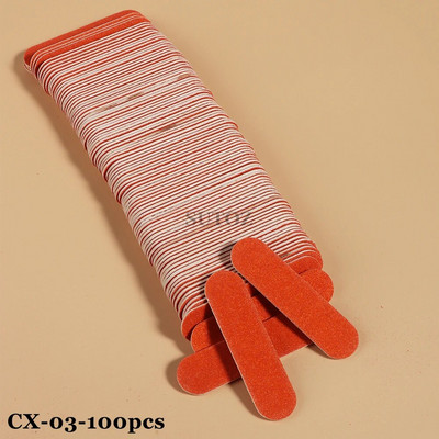 50/100 kom Dvostrane mini turpije za nokte Masivno uklanjanje gel laka Profesionalni pufer za nokte Manikura brušenje alati za poliranje NTCX