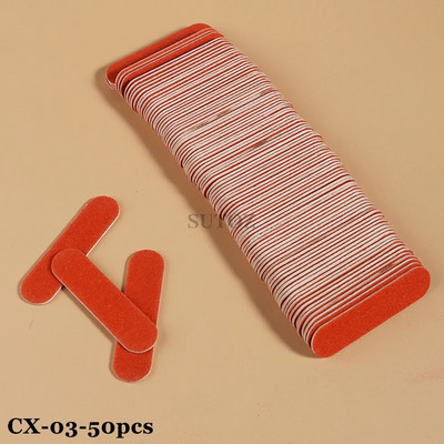 50/100 kom Dvostrane mini turpije za nokte Masivno uklanjanje gel laka Profesionalni pufer za nokte Manikura brušenje alati za poliranje NTCX