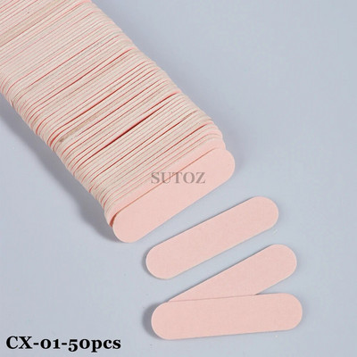 50/100 kom Dvostrane mini turpije za nokte Masivno uklanjanje gel laka Profesionalni pufer za nokte Manikura brušenje alati za poliranje NTCX