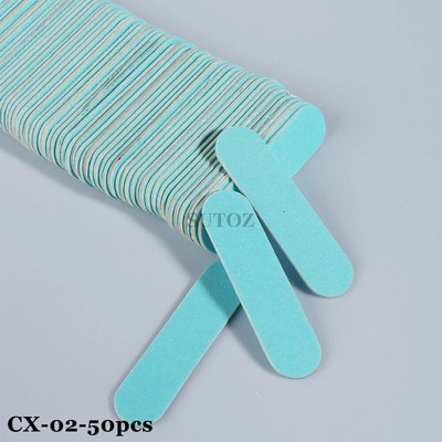 50/100 kom Dvostrane mini turpije za nokte Masivno uklanjanje gel laka Profesionalni pufer za nokte Manikura brušenje alati za poliranje NTCX