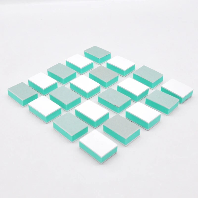 10/20/50 τμχ/τσάντα Nail Buffer File Block Εργαλείο τέχνης νυχιών διπλής όψης UV Gel Polisher Mini Polishing Care Salon Pedicure Manicure