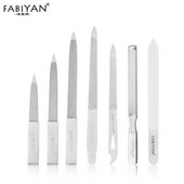 Šipka za turpiju za nokte Nehrđajući čelik s dvostranim puferom za brušenje prstiju Lak za uklanjanje zanoktica Akrilni gel Alati za manikuru i pedikuru