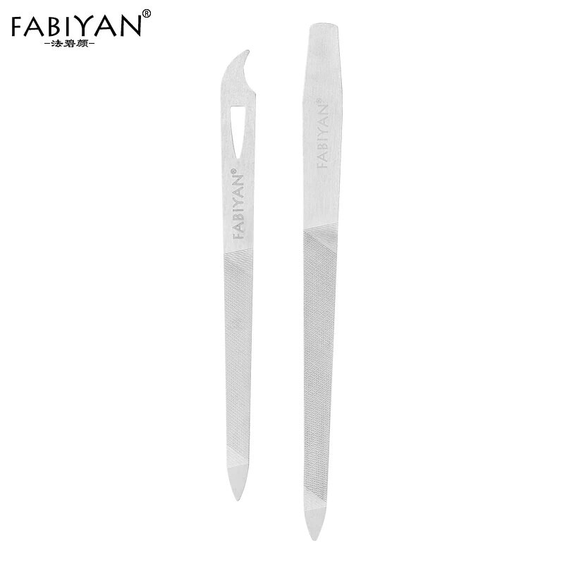 Šipka za turpiju za nokte Nehrđajući čelik s dvostranim puferom za brušenje prstiju Lak za uklanjanje zanoktica Akrilni gel Alati za manikuru i pedikuru