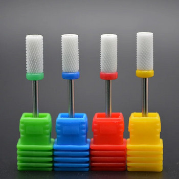 MAOHANG 20 тип керамични свредла за нокти Машина за маникюр Аксесоари Ротационни електрически пили за нокти Резачка за маникюр Инструменти за ноктопластика