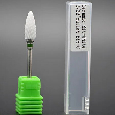 MAOHANG 20 vrsta keramičkih svrdla za nokte Dodaci za stroj za manikuru Rotacijske električne turpije za nokte Rezač za manikuru Alati za uređenje noktiju