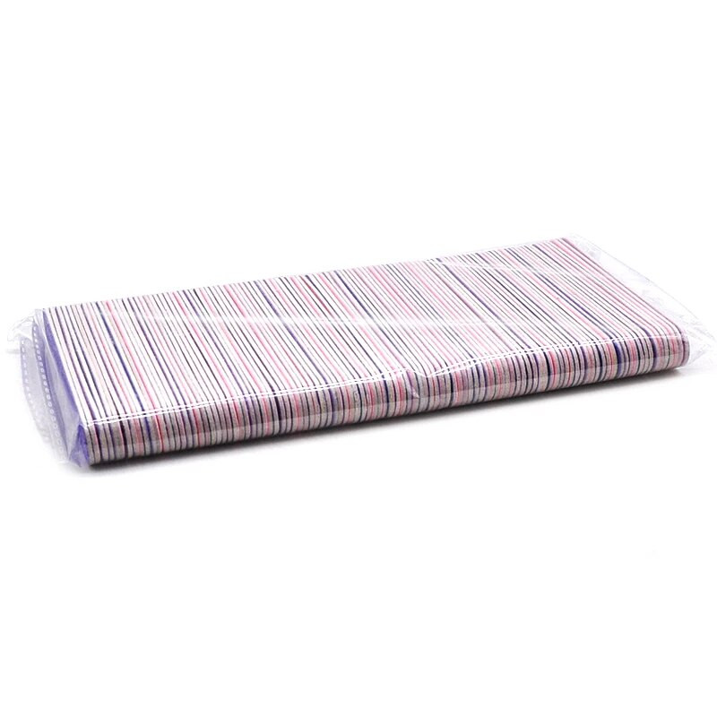 50/100 buc. Pile de unghii din lemn cu două fețe Accesorii pentru unghii Instrumente de manichiură Limas 150/180 de șlefuit pentru pedichiură din lemn Lac tampon pentru unghii